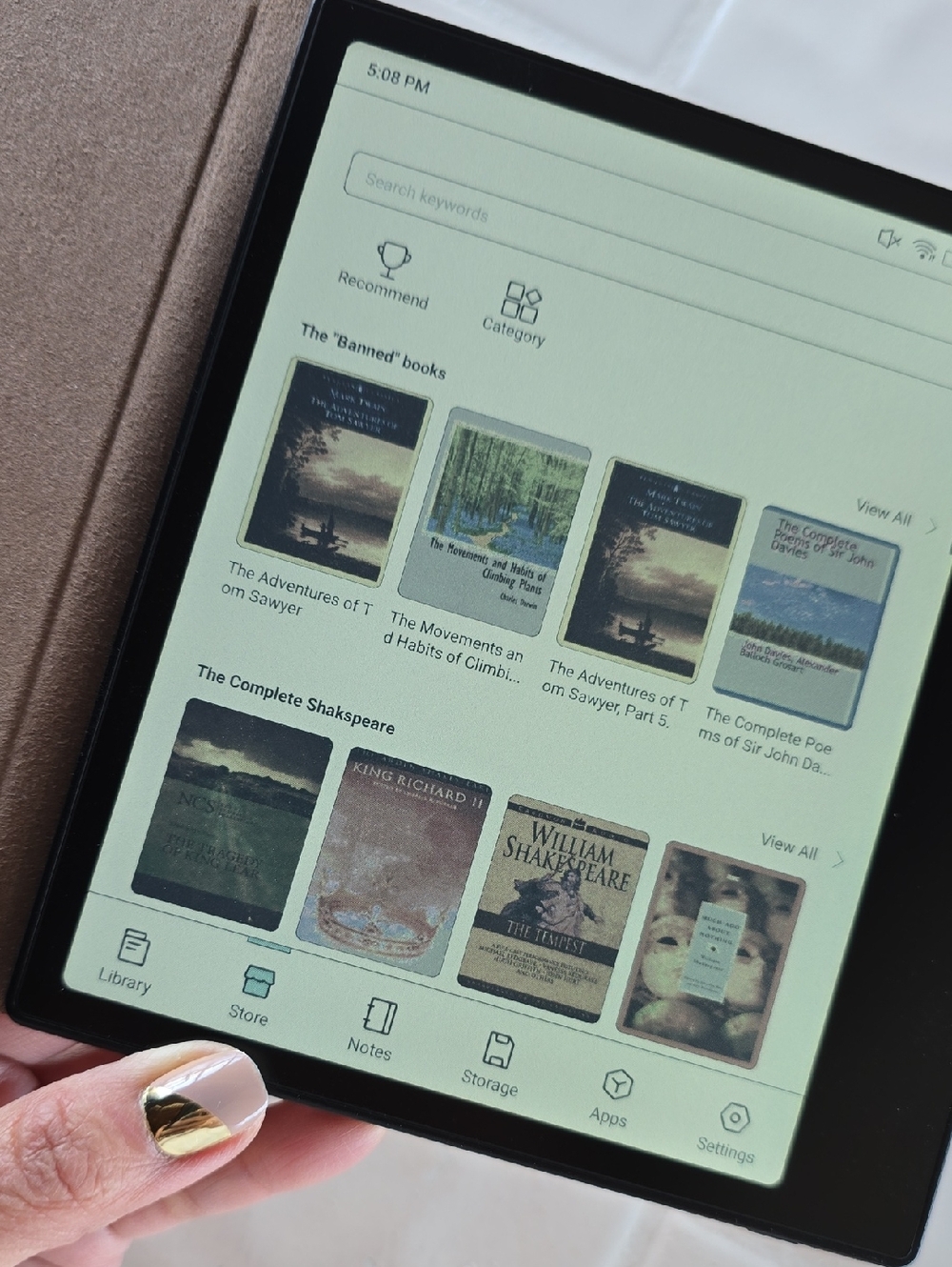 NIB BOOX GO COLOR 7 GEN I Book E-Reader With Magnetic Case